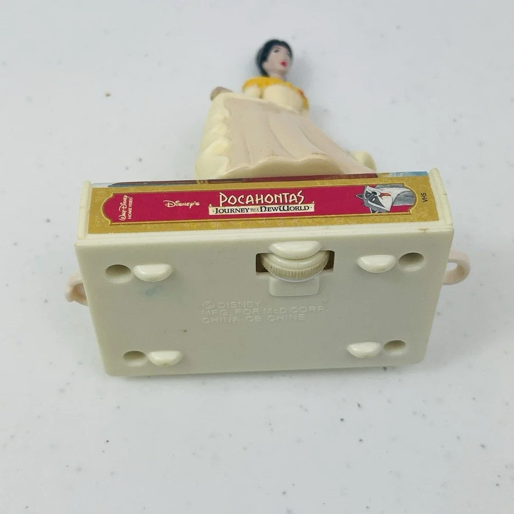 Disney Pocahontas McDonalds Happy Meal Toy Princesses VHS‎ Mobile Train Car